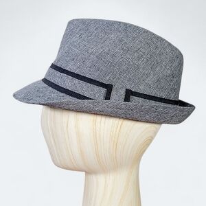 Jacobson Hat Gray Fedora Hat Women's One Size